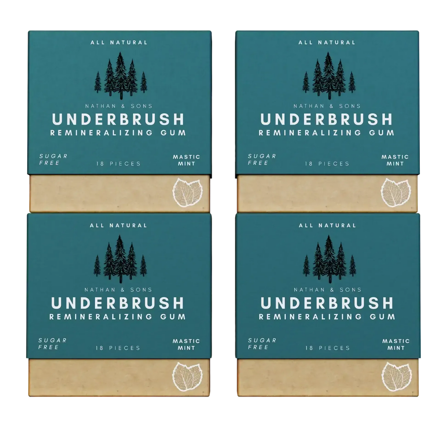 Remineralizing gum-4 Pack